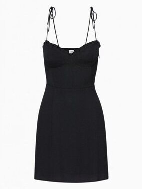 aritzia ecoulement mini dress Tie Back Ecoulement Mini Dress Wilfred coulement Mini Dress Aritzia